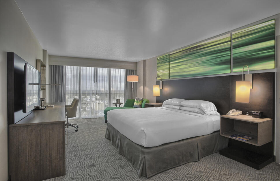 King Room, king-size beds, bedroom, interior