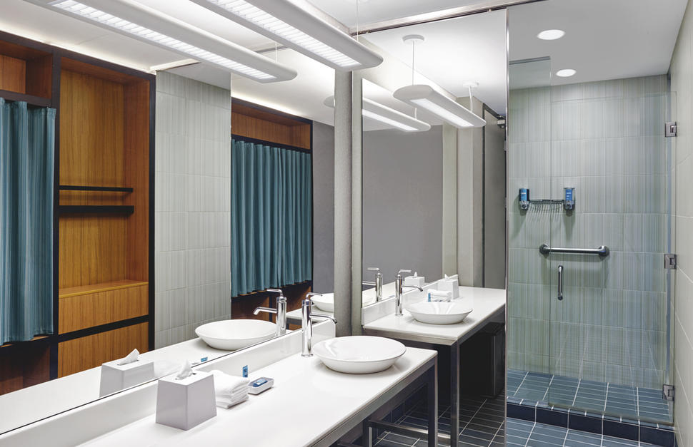 Aloft Room Bathroom