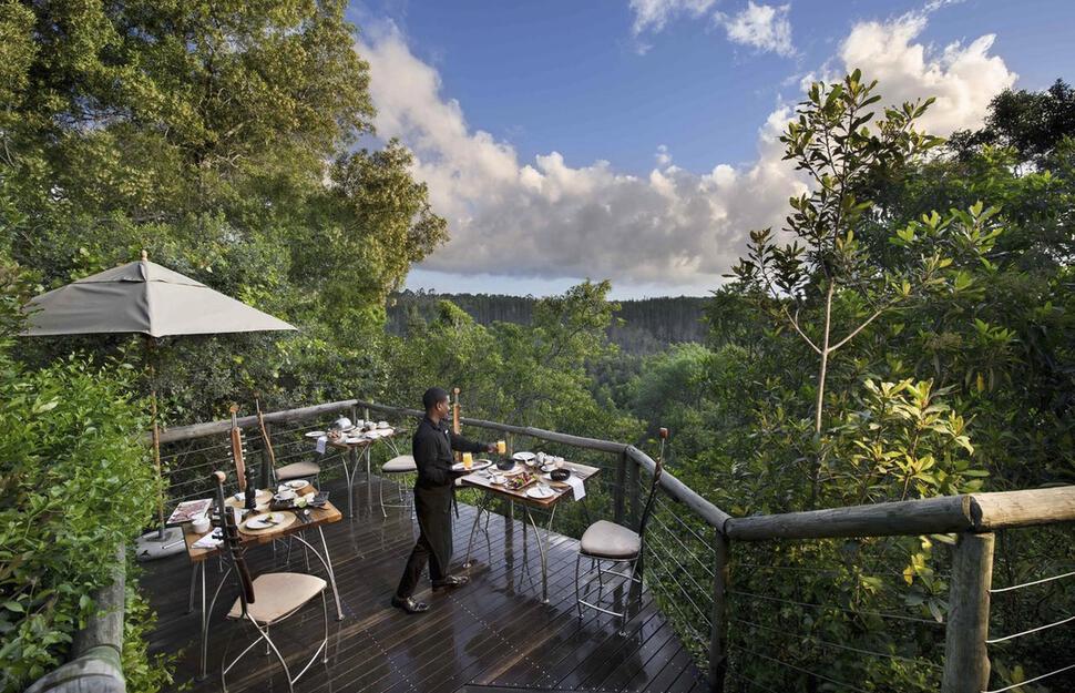 Dining deck