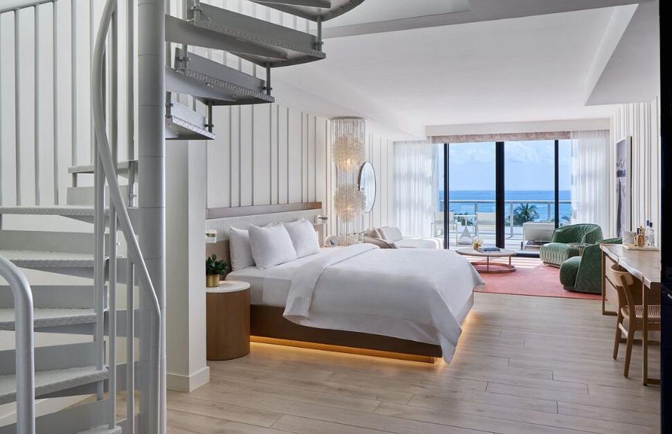 Sanctuary Suite master bedroom