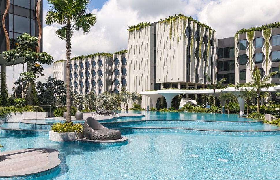 Artist impression of the Pool Deck
