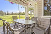 Outside dining,