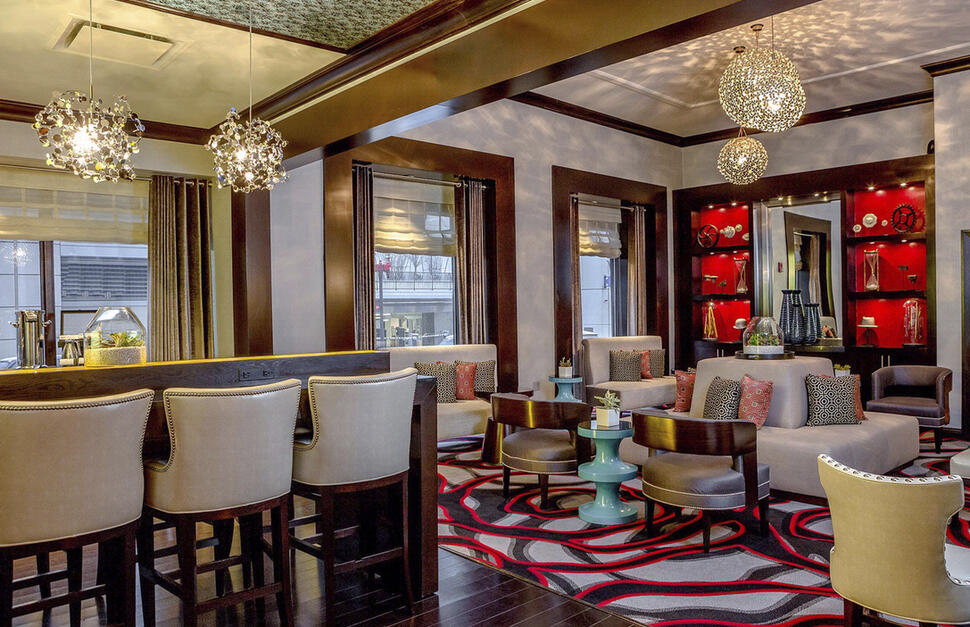 Continental breakfast bar