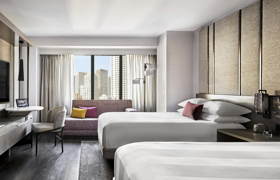 City View Guest Room - 2 double beds