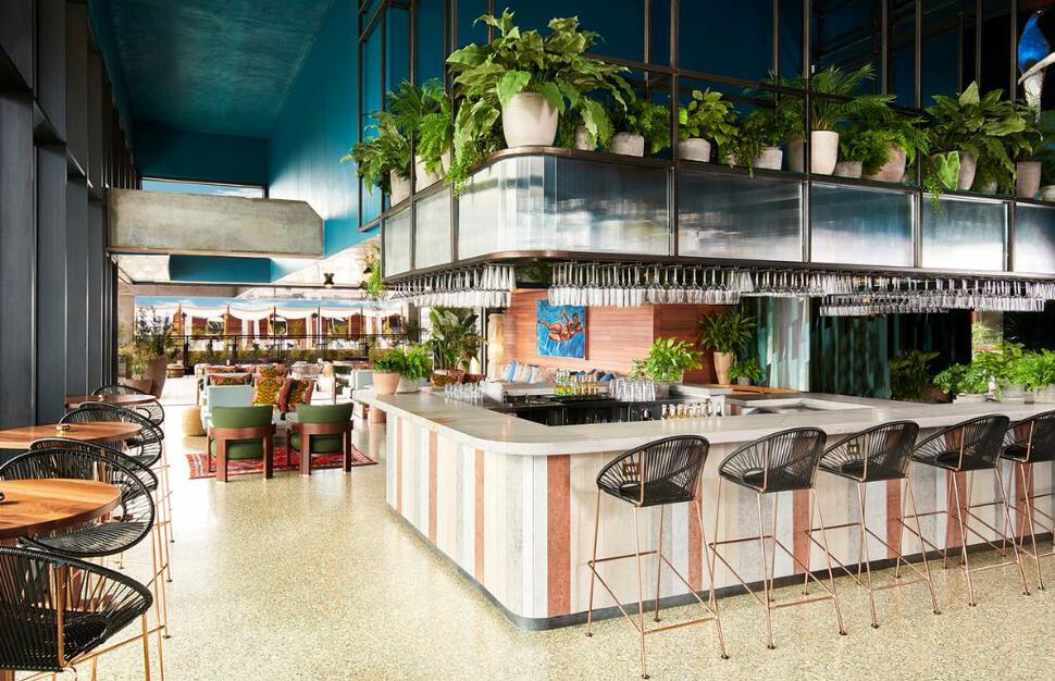 The Pool Club bar