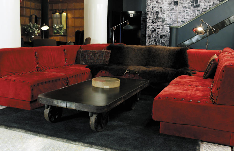 Lobby at Ace Hotel, New York