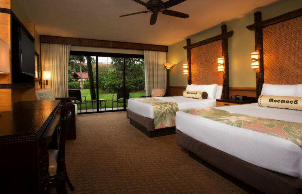 Standard Room, Disney's Polynesian Resort, Walt Disney World Resort, Orlando, Florida