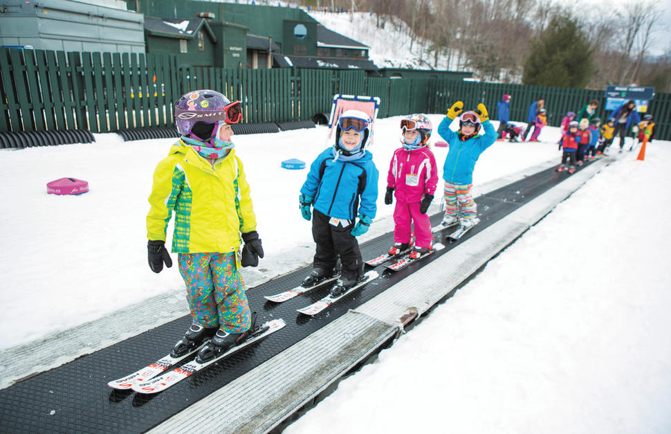 Children, Mountain Club on Loon, New Hampshire, USA