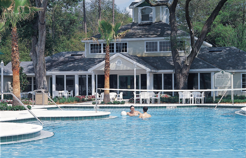 Swimming pool at the Oak Plantation, Kissimmee, Florida