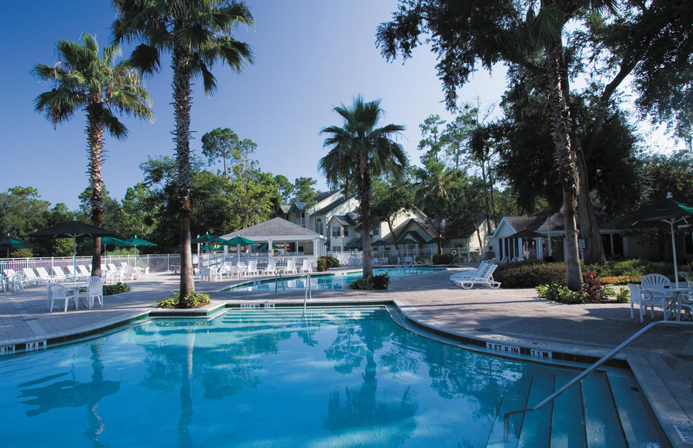 Swimming pool at the Oak Plantation, Kissimmee, Orlando, Florida