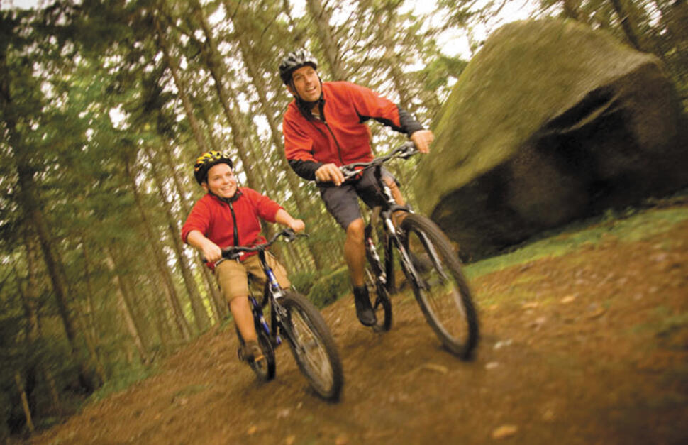 Mountain biking
