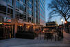 Liaison Patio, The Liaison, Capitol Hill, Washington, East Coast USA.