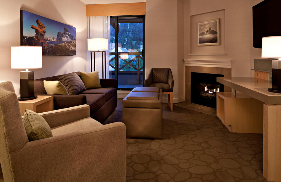 1- and 2-Bedroom Suite living room