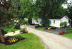Grounds and cabins at the Merrill Farm Resort in New Hampshire
