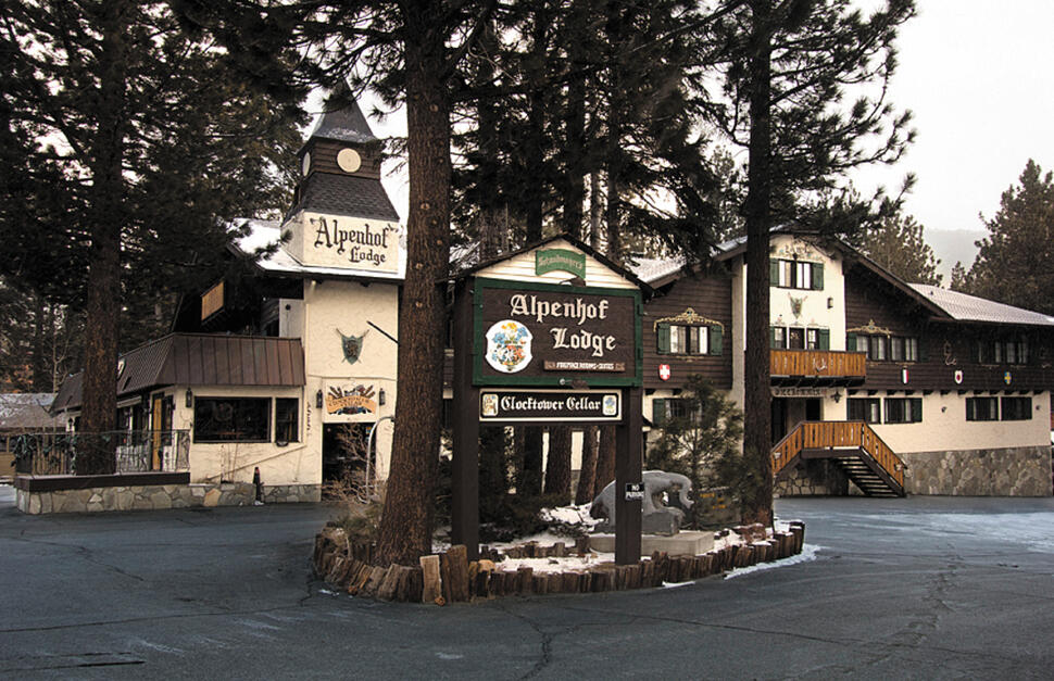 Alpenhof Lodge, Mammoth Mountain, California, USA