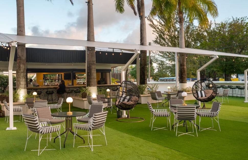 Bar and terrace