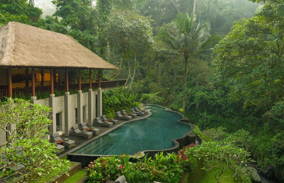 River cafe pool