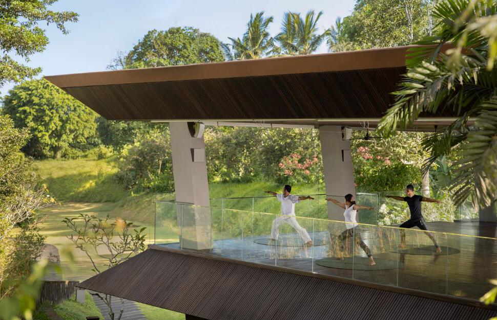 Yoga pavillion