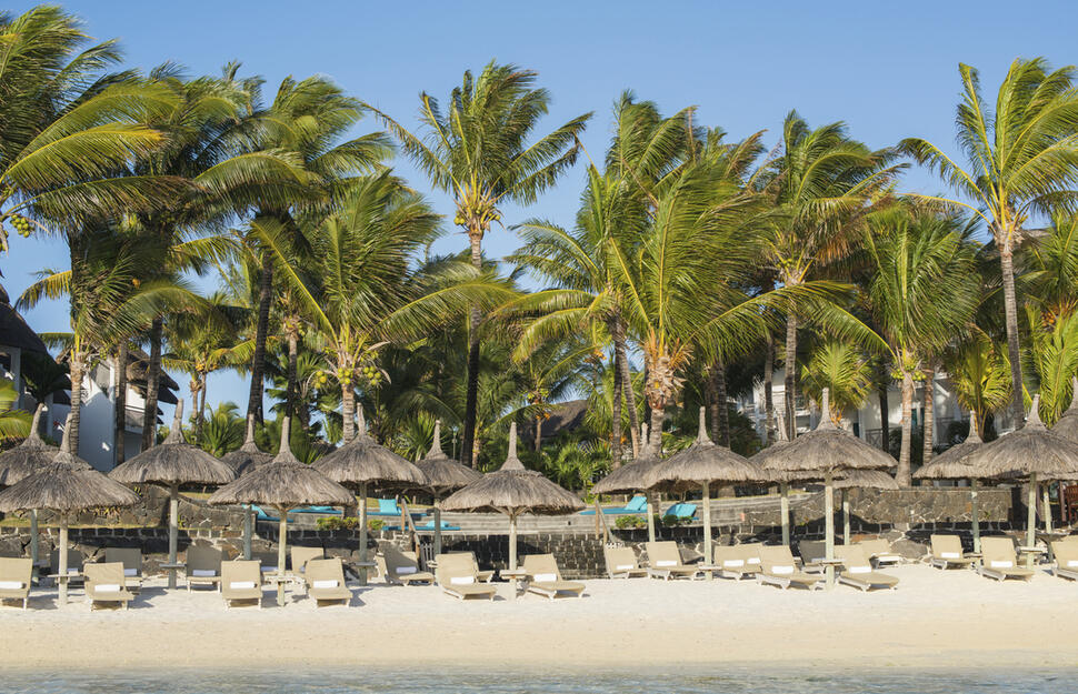 Beach, Veranda Palmar Beach, Mauritius, Indian Ocean