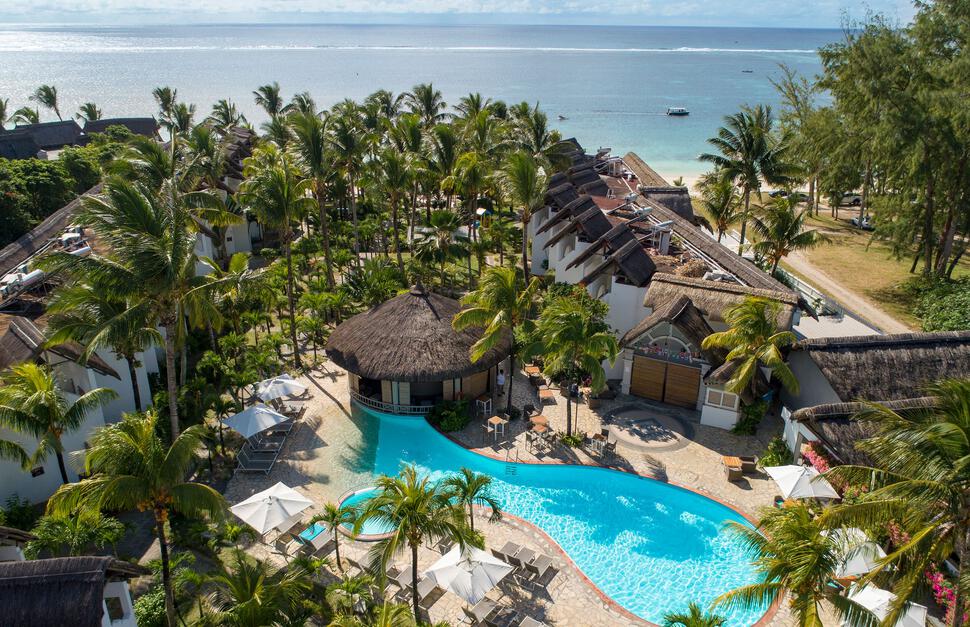 Regatta restaurant, Veranda Palmar, Mauritius, Indian Ocean