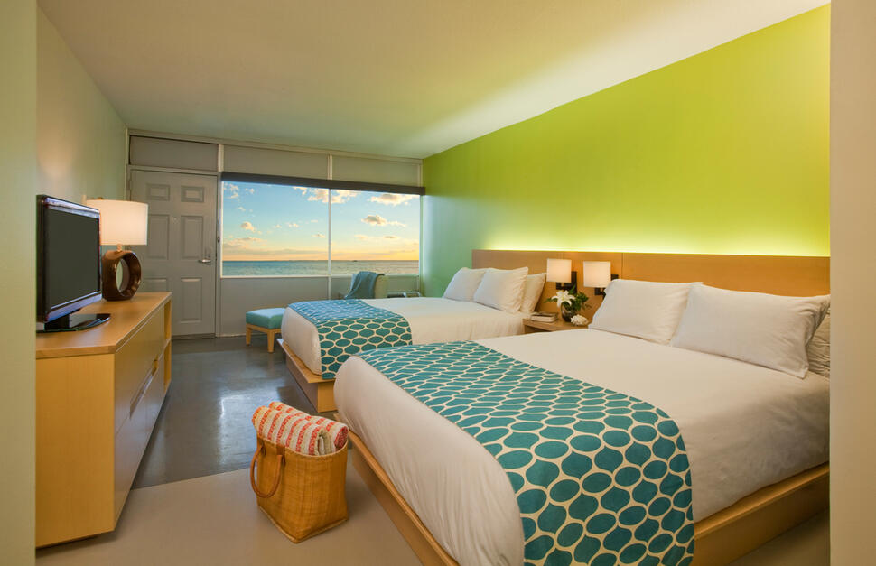 Guest Room interior, Harbor Hotel, Provincetown, Cape Cod