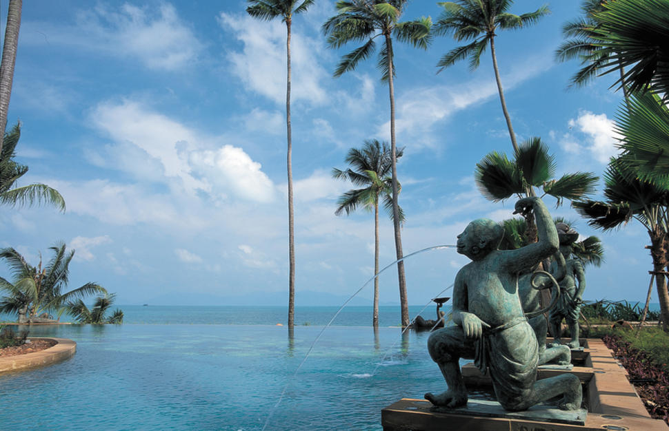 Deluxe Garden View Room, Anantara Bophut Resort and Spa, Koh Samui, Thailand, Far East.