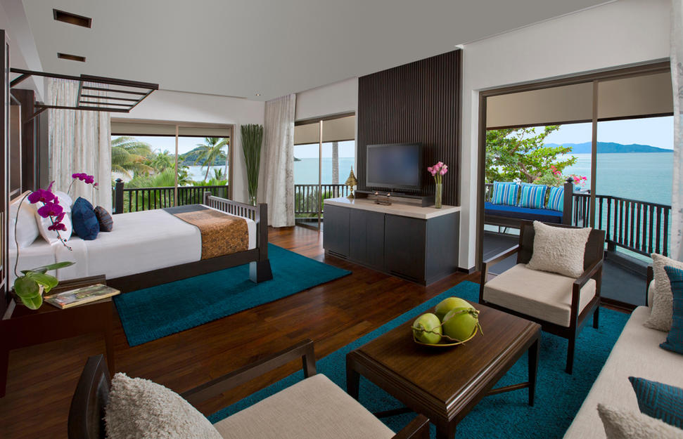 Junior Garden View Suite, Anantara Bo Phut Resort and spa, Koh Samui, Thailand, Far East.
