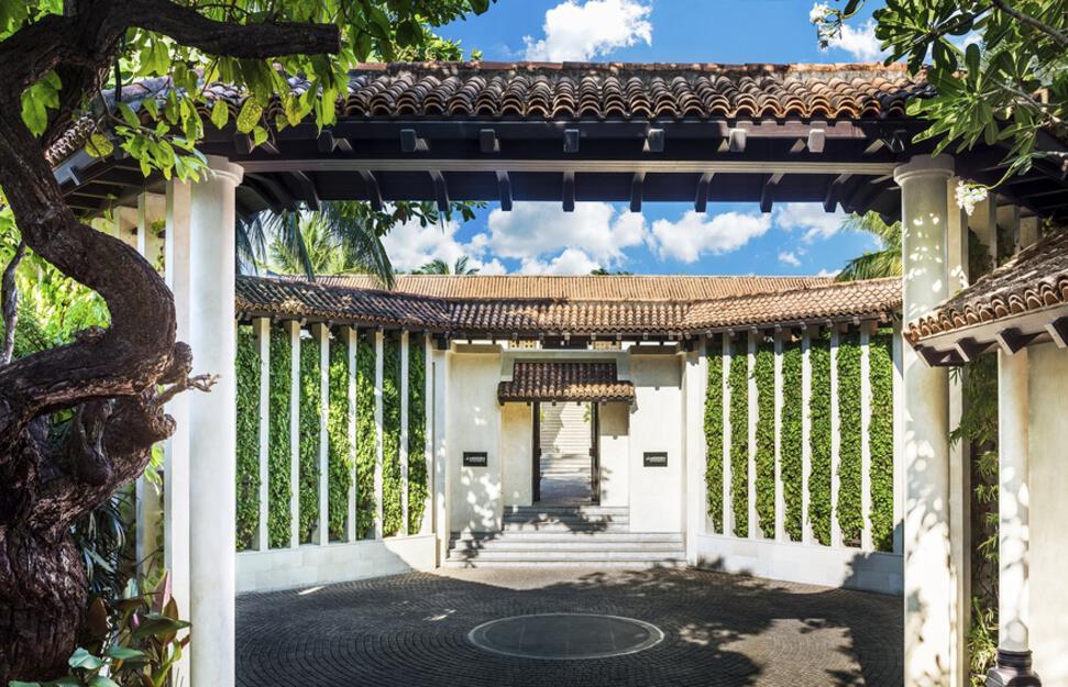 Hotel entrance