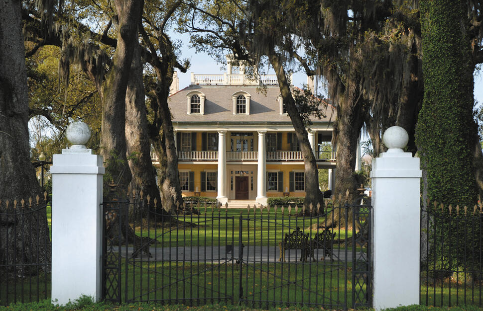 Entrance, Houmas House, Louisianna, USA