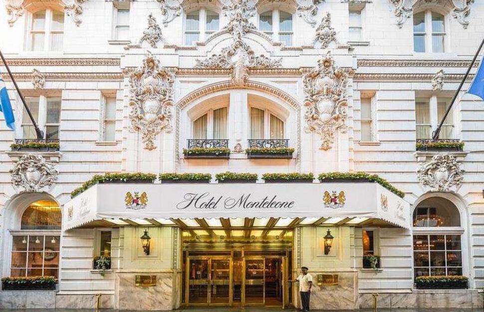 Entrance, Reception, Outside, Exterior, Hotel Monteleone, New Orleans, Deep South, Atlanta, Georgia, USA