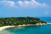 Aerial view of resort