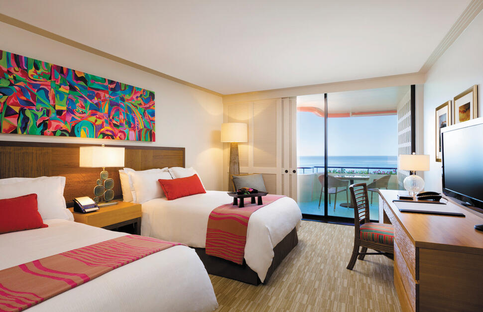 Double Tower Ocean Front Room