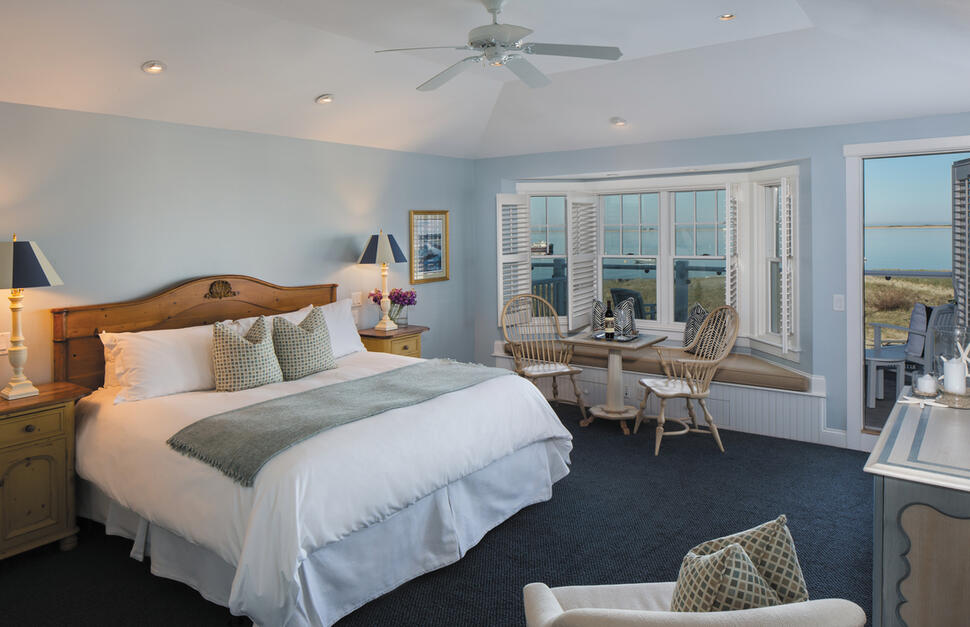Chatham Bars Inn -Premier Ocean View Cottage Room, Chatham Bars Inn, Cape Cod, New England, East Coast USA.