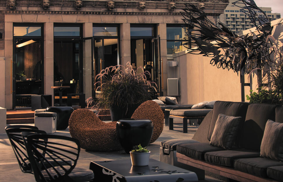 Stratus Lounge, Hotel Monaco Philadelphia, USA