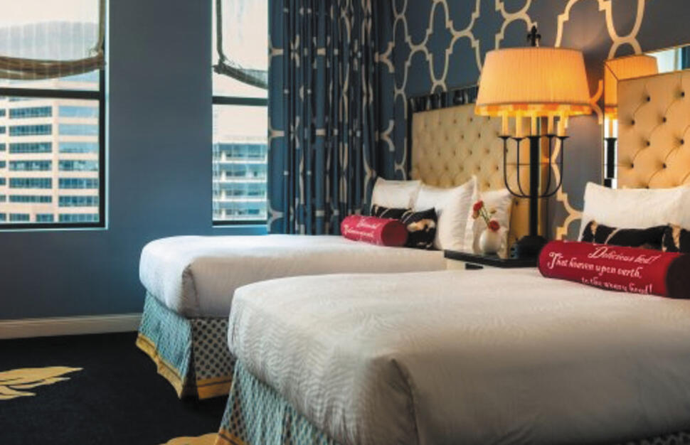 Double Deluxe Room, Hotel Monaco Philadelphia, USA