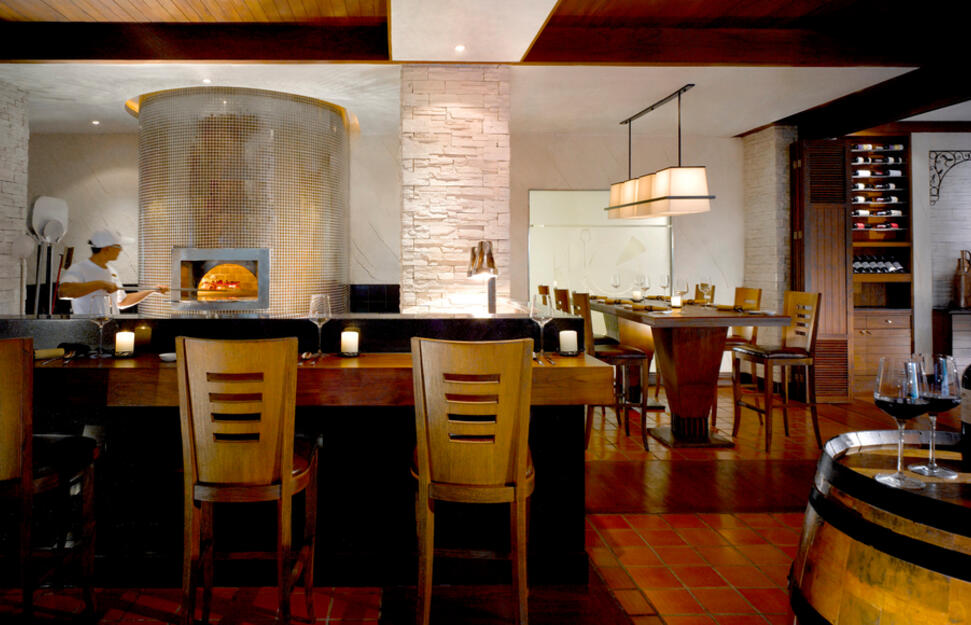 Brio Italian Restaurant, Anantara Riverside Bangkok, Thailand