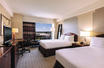Standard Double Guest Room, Hilton Boston Logan Airport, Boston, Massachusetts