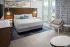 Studio Suite Guestroom, bedroom, bed, sofa, The Reach, a Waldorf Astoria Resort, Key West, Florida Keys, USA
