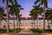 Swimming pool at night, Casa Marina, A Waldorf Astoria® Resort, Key West, Florida Keys, Florida