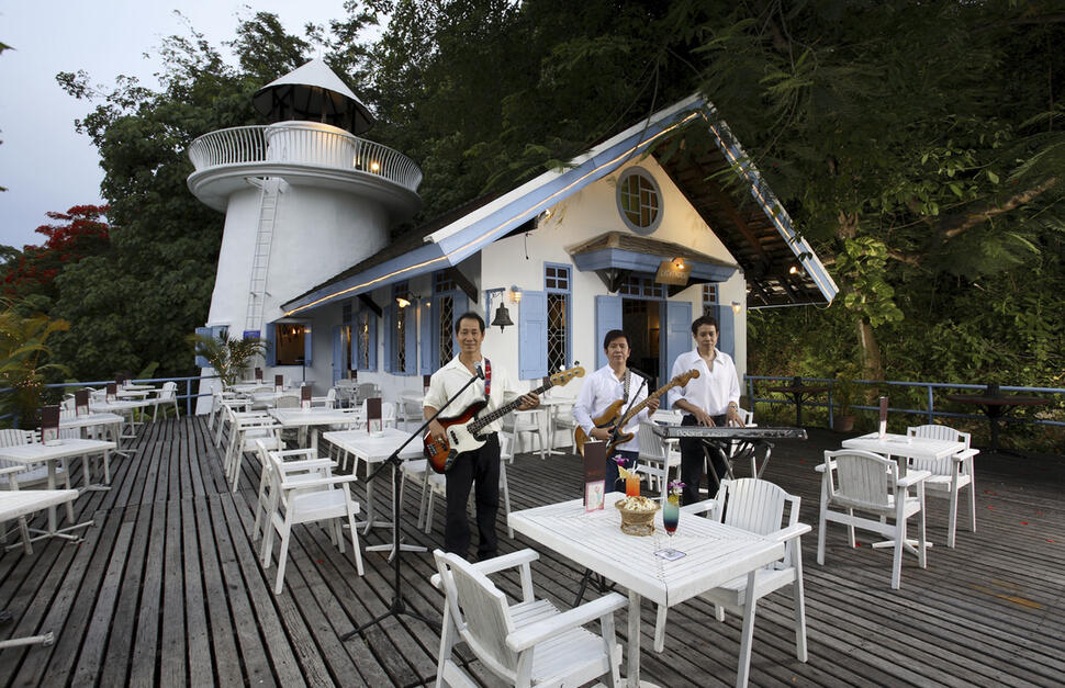Café Andaman, Main Restaurant, Cape Panwa, Phuket, Thailand, Far East