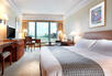 Superior Harbourview King, king bed, tv, desk, city, harbour grand kowloon, hong kong