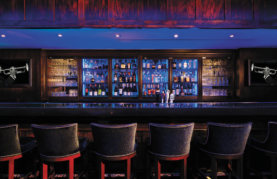 Blue Bar, Drink, Socialise, Cocktails, Seating, The Algonquin, New York, East Coast, USA