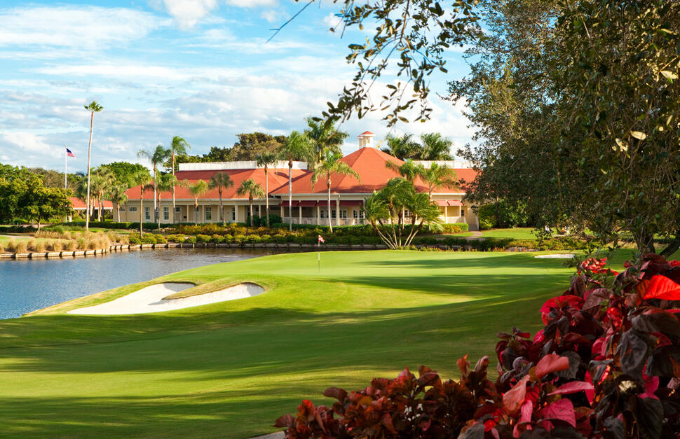 Golf Clubhouse, golf course, La Playa Beach and Golf Resort, Naples, Florida