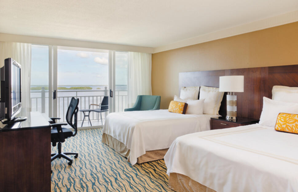 Waterfront Guestroom, Sanibel Tower Marriott Resort and Spa, Sanibel, Florida