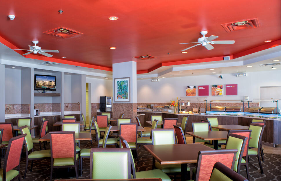 Breakfast area