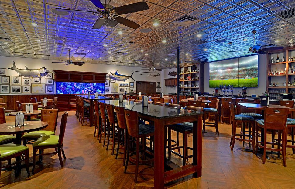 RumFish Grill Indoor Bar, Guy Harvey Outpost, A TradeWinds Beach Resort, Florida