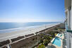 Balcony view, beach, sun, sea, sand, pool, swimming, sunbathing, walking, running, Hampton inn & suites, myrtle beach, USA, south carolina