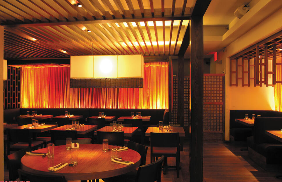 Kittichai dining, Sixty Soho, Manhattan, New York, USA,