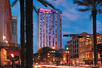 Hotel exterior, Sheraton New Orleans, Louisiana, Southern USA