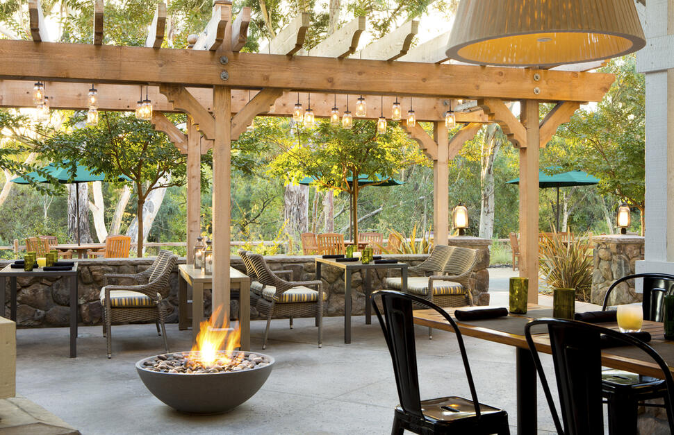 ALBA outdoor seating